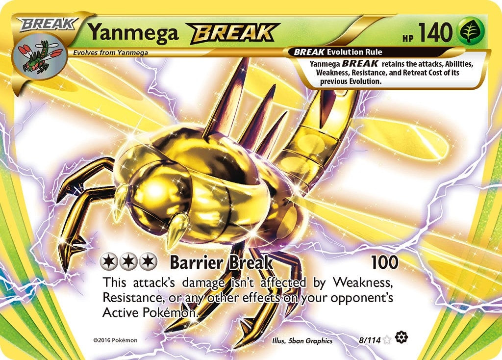 Yanmega BREAK (8/114) (XY - Steam Siege)