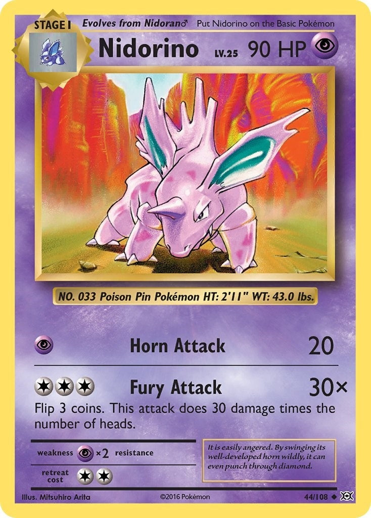 Nidorino (44/108) (XY - Evolutions)