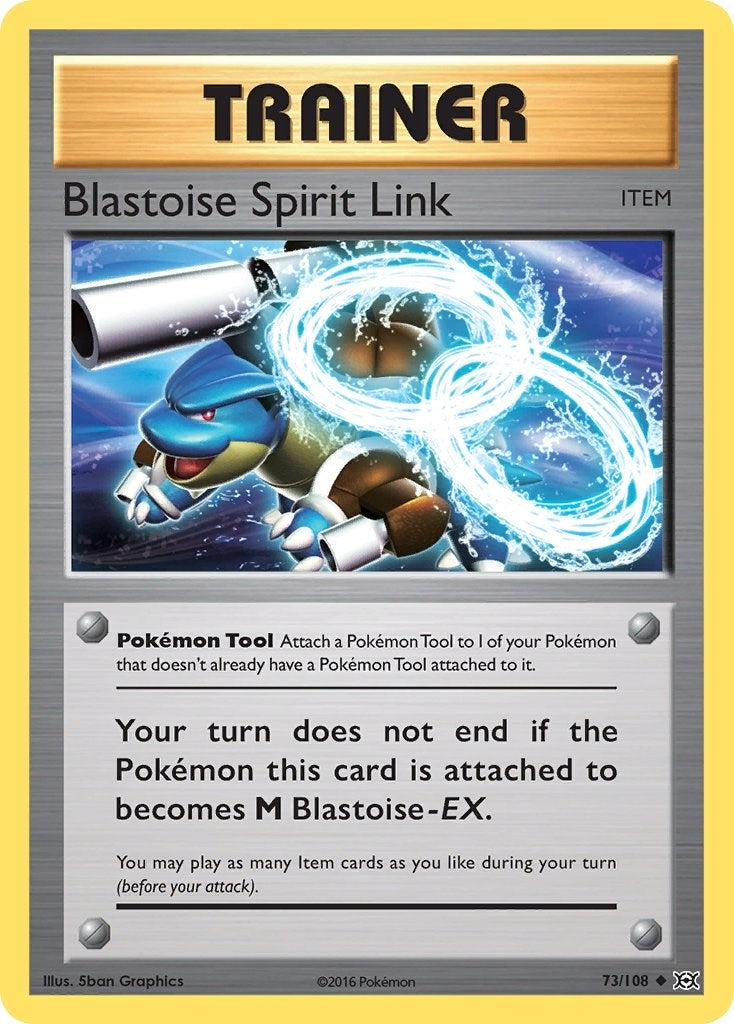 Blastoise Spirit Link (73/108) (XY - Evolutions)