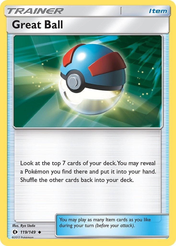 Image for Great Ball (119/149) (SM Base Set) (SM01) - Pokemon