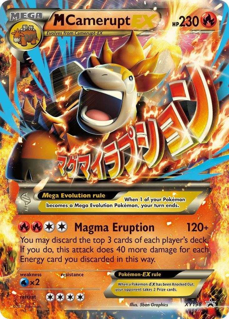 M Camerupt EX - XY198 (XY198) (XY Promos)