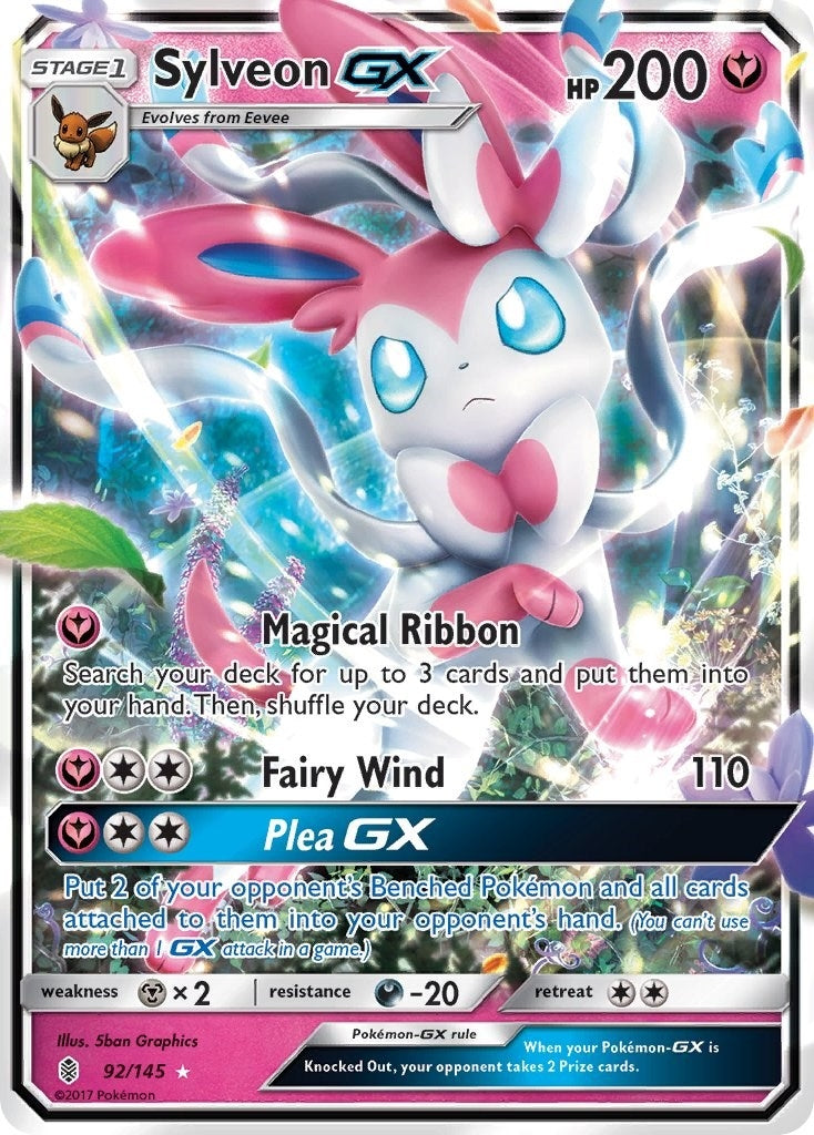 Sylveon GX (92/145) (SM - Guardians Rising)