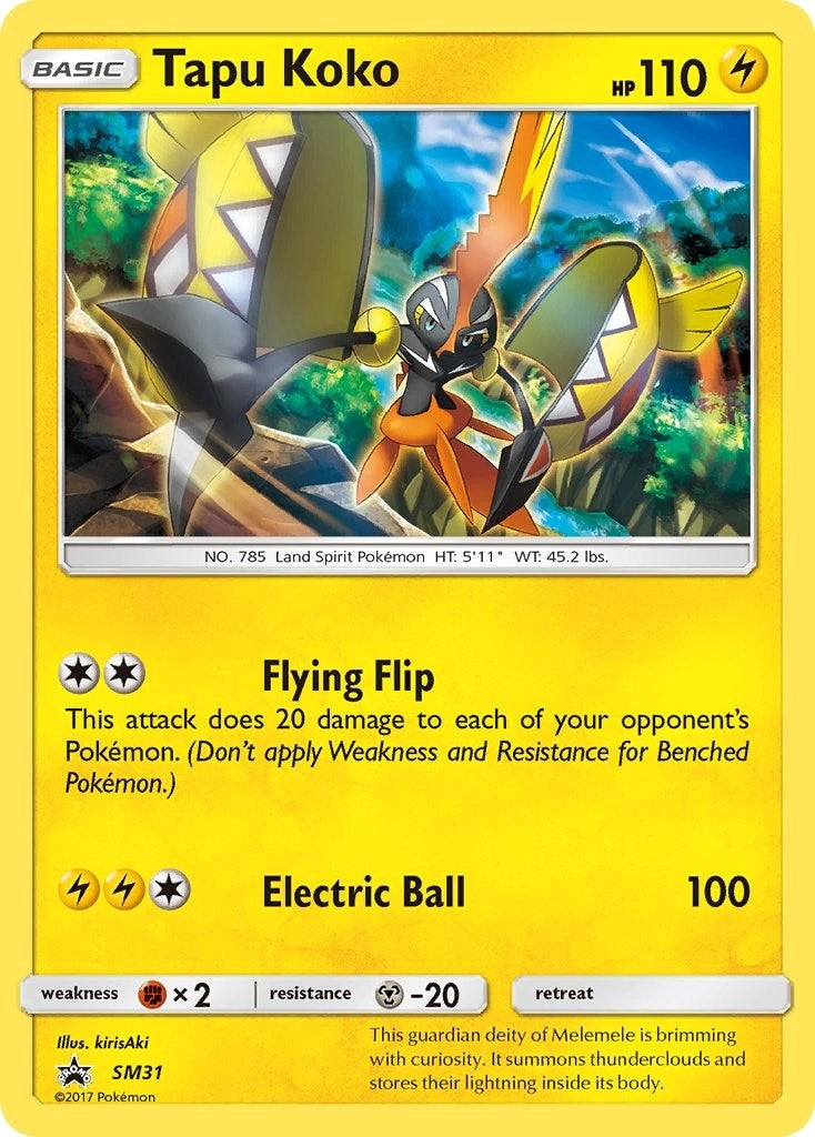 Tapu Koko - SM31 (SM31) (SM Promos)