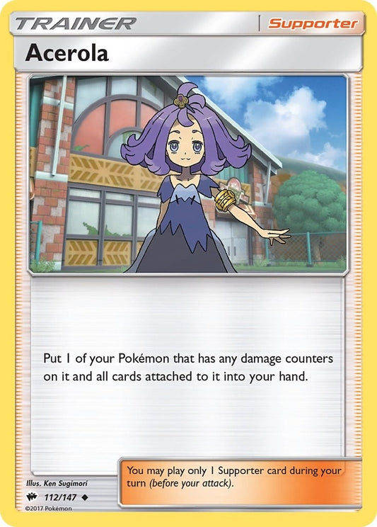 Image for Acerola (112/147) (SM - Burning Shadows) (SM03) - Pokemon