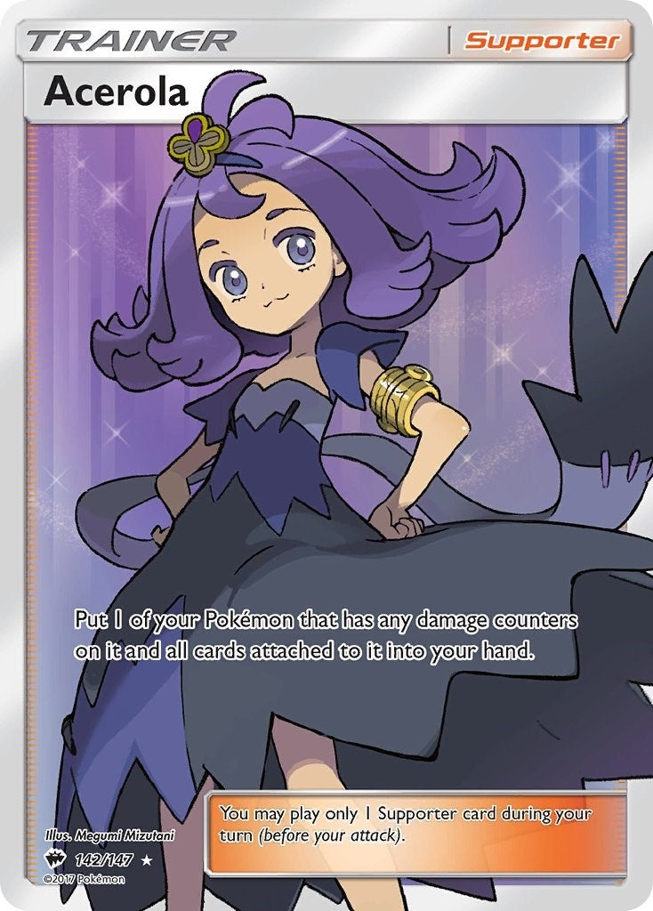 Image for Acerola (Full Art) (142/147) (SM - Burning Shadows) (SM03) - Pokemon