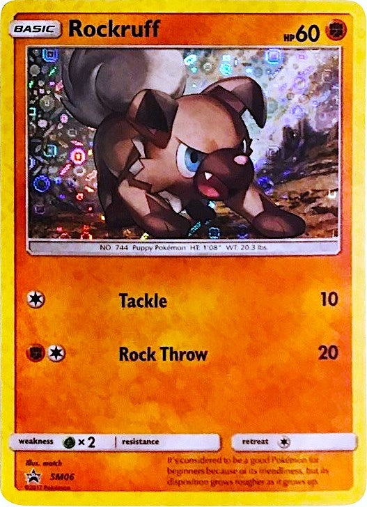 Rockruff - SM06 (General Mills Promo) (SM06) (Miscellaneous Cards & Products)