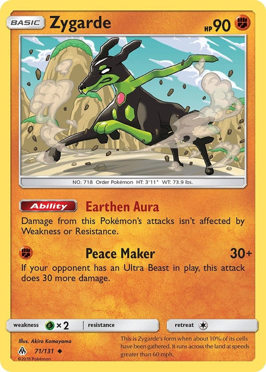 Image for Zygarde (71) (71/131) (SM - Forbidden Light) (SM06) - Pokemon