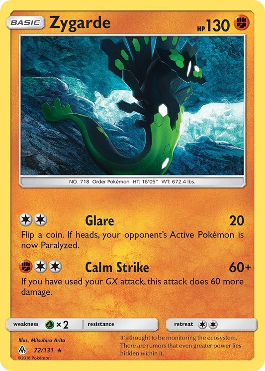 Image for Zygarde (72) (72/131) (SM - Forbidden Light) (SM06) - Pokemon