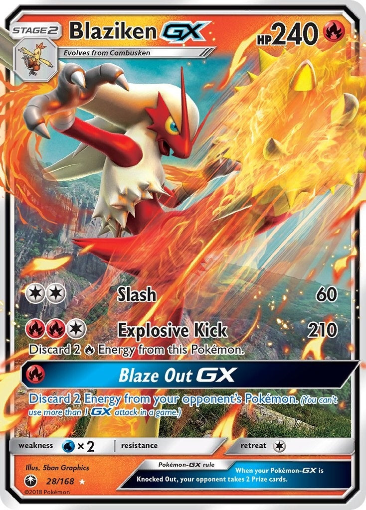 Image for Blaziken GX (28/168) (SM - Celestial Storm) (CES) - Pokemon