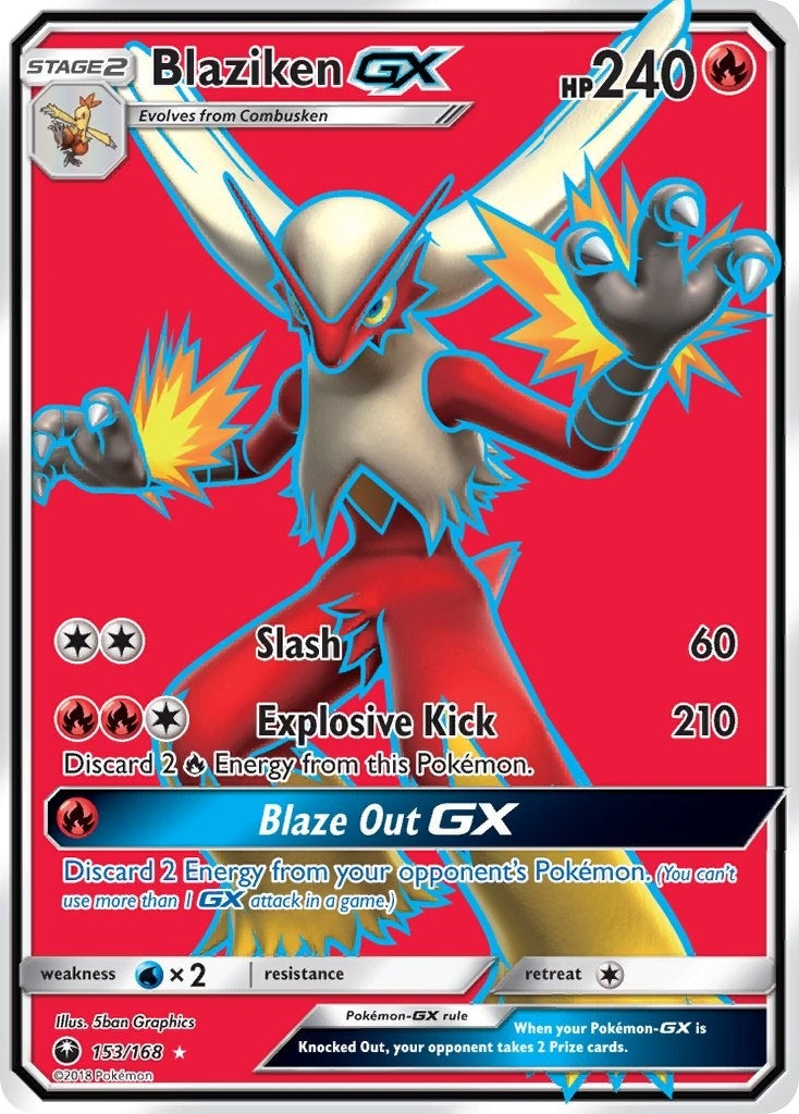 Image for Blaziken GX (Full Art) (153/168) (SM - Celestial Storm) (CES) - Pokemon