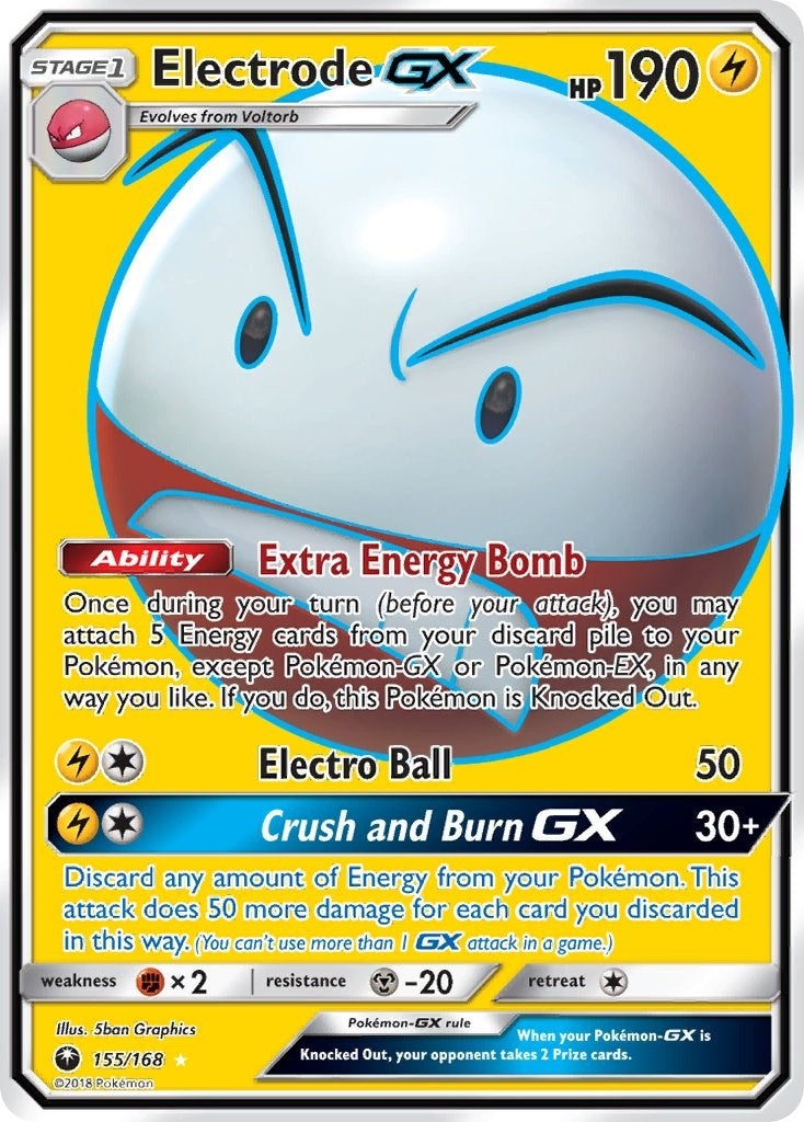 Image for Electrode GX (Full Art) (155/168) (SM - Celestial Storm) (CES) - Pokemon
