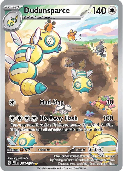 Dudunsparce - 229/193 - SV02: Paldea Evolved (PAL)