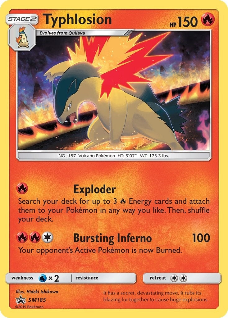 Typhlosion - SM185 (SM185) (SM Promos)