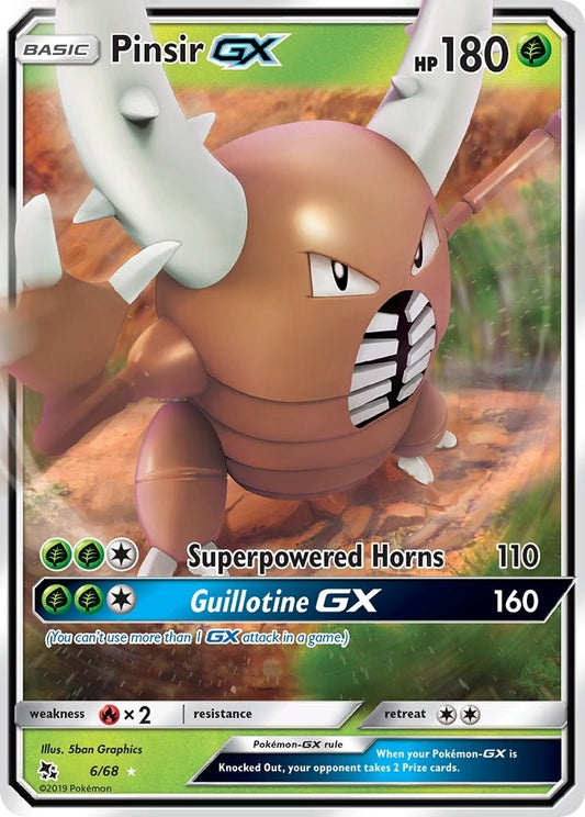 Pinsir GX (6/68) (Hidden Fates)