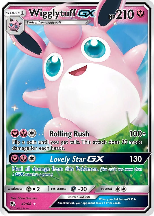 Wigglytuff GX (42/68) (Hidden Fates)