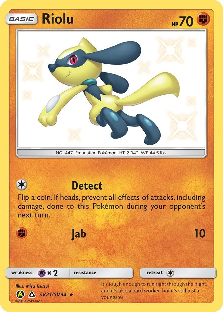 Image for Riolu (SV21/SV94) (Hidden Fates: Shiny Vault) (HIF:SV) - Pokemon