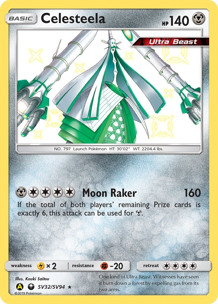 Celesteela (SV32/SV94) (Hidden Fates: Shiny Vault)