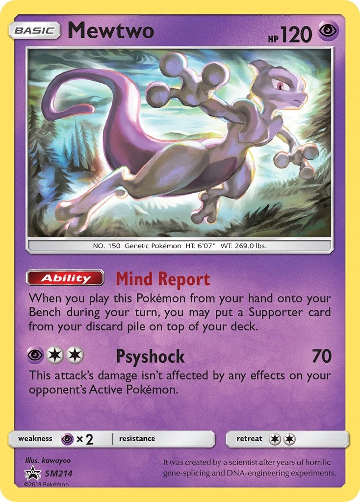 Mewtwo - SM214 (SM214) (SM Promos)