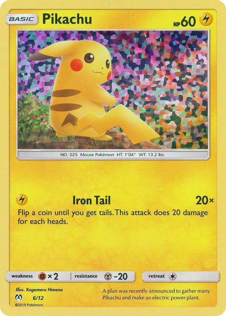 Pikachu (006/012) (McDonald's Promos 2019)
