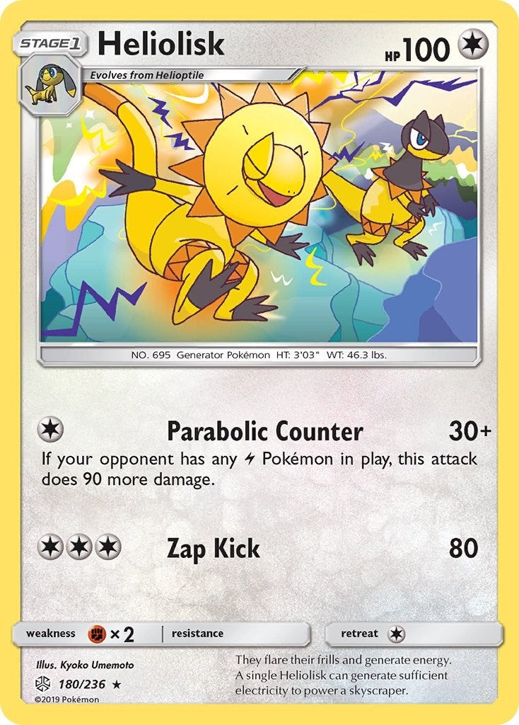 Image for Heliolisk (180/236) (SM - Cosmic Eclipse) (SM12) - Pokemon