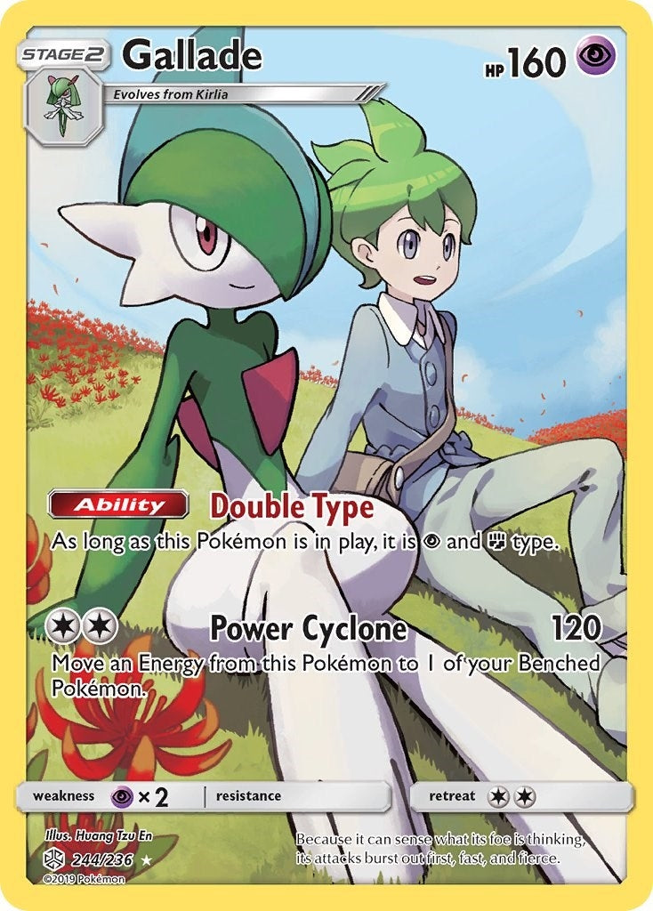 Image for Gallade (Secret) (244/236) (SM - Cosmic Eclipse) (SM12) - Pokemon