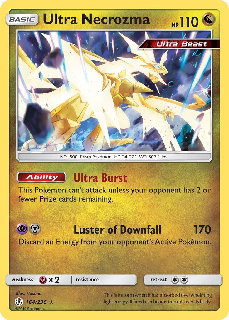 Image for Ultra Necrozma (164/236) (SM - Cosmic Eclipse) (SM12) - Pokemon