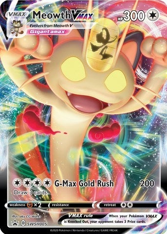 Image for Meowth VMAX - SWSH005 (SWSH005) (SWSH: Sword & Shield Promo Cards) (SWSD) - Pokemon