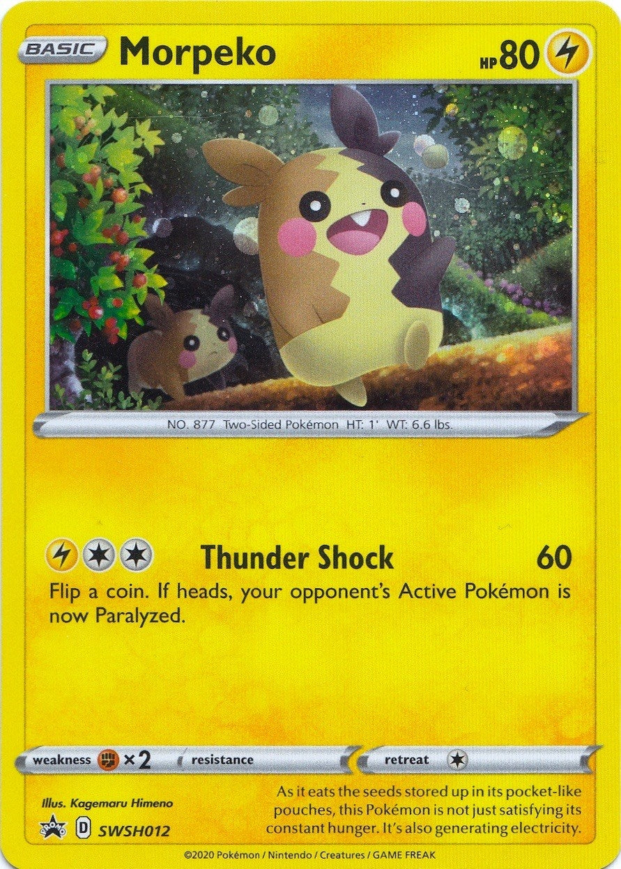 Image for Morpeko - SWSH012 (SWSH012) (SWSH: Sword & Shield Promo Cards) (SWSD) - Pokemon