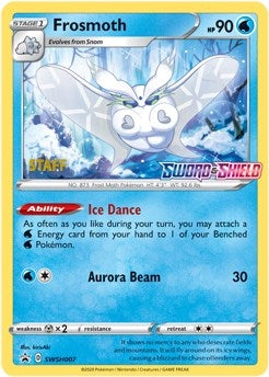 Image for Frosmoth - SWSH007 (Prerelease) [Staff] (SWSH007) (SWSH: Sword & Shield Promo Cards) (SWSD) - Pokemon