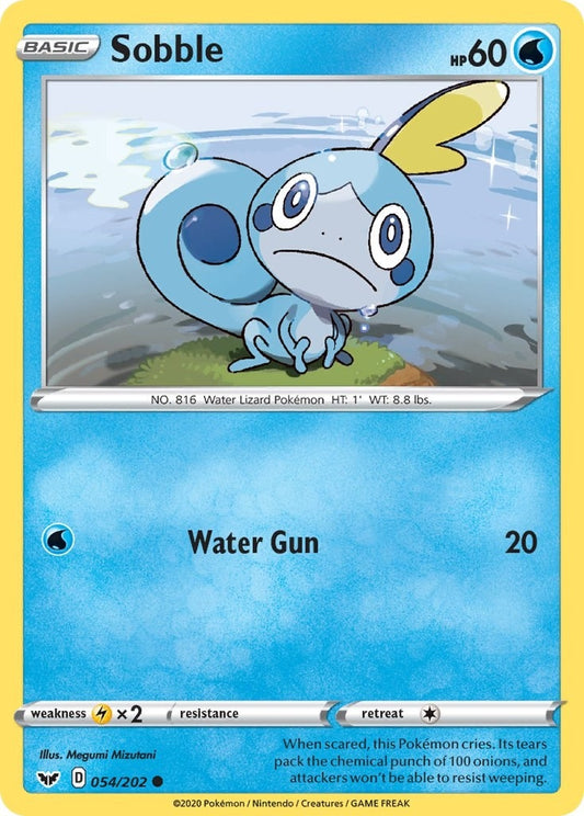 Image for Sobble (054) (054/202) (SWSH01: Sword & Shield Base Set) (SWSH01) - Pokemon