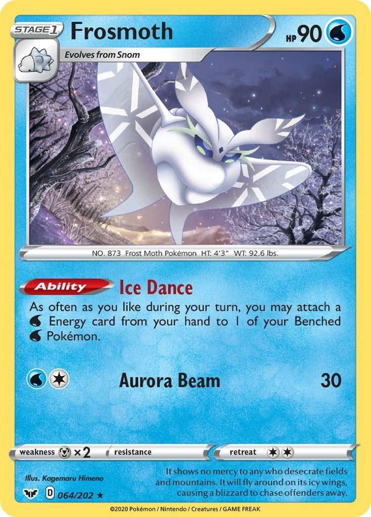 Image for Frosmoth (064/202) (SWSH01: Sword & Shield Base Set) (SWSH01) - Pokemon