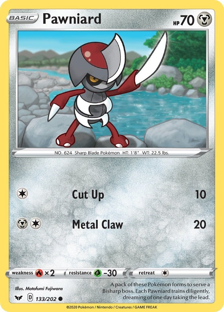 Image for Pawniard (133/202) (SWSH01: Sword & Shield Base Set) (SWSH01) - Pokemon