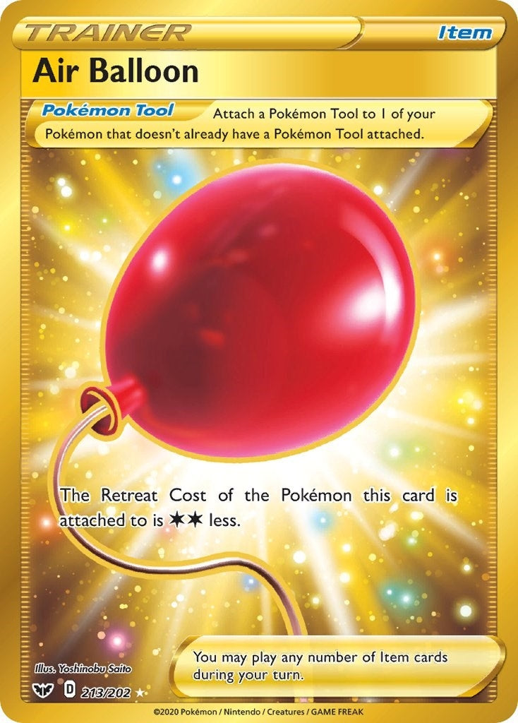 Image for Air Balloon (Secret) (213/202) (SWSH01: Sword & Shield Base Set) (SWSH01) - Pokemon