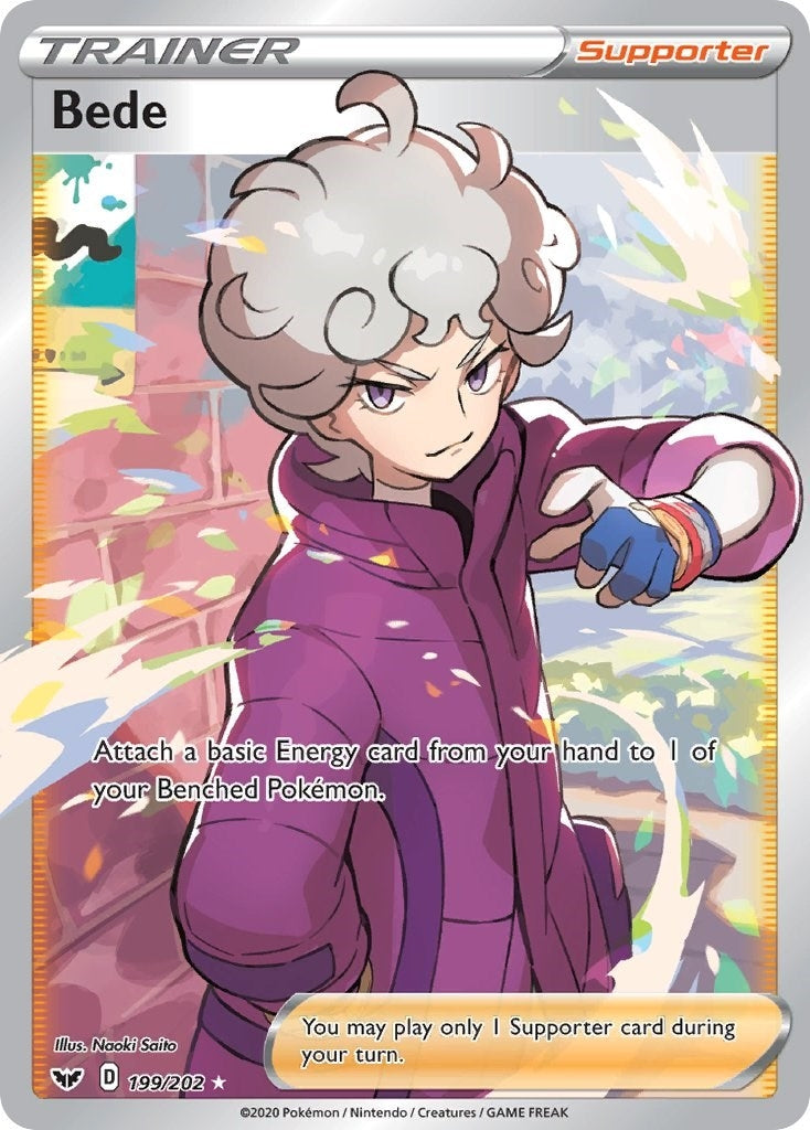 Image for Bede (Full Art) (199/202) (SWSH01: Sword & Shield Base Set) (SWSH01) - Pokemon