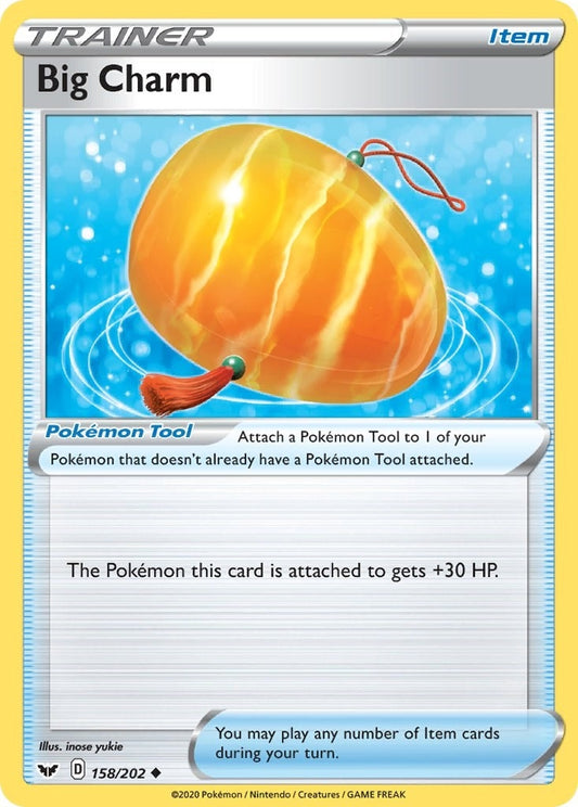 Image for Big Charm (158/202) (SWSH01: Sword & Shield Base Set) (SWSH01) - Pokemon