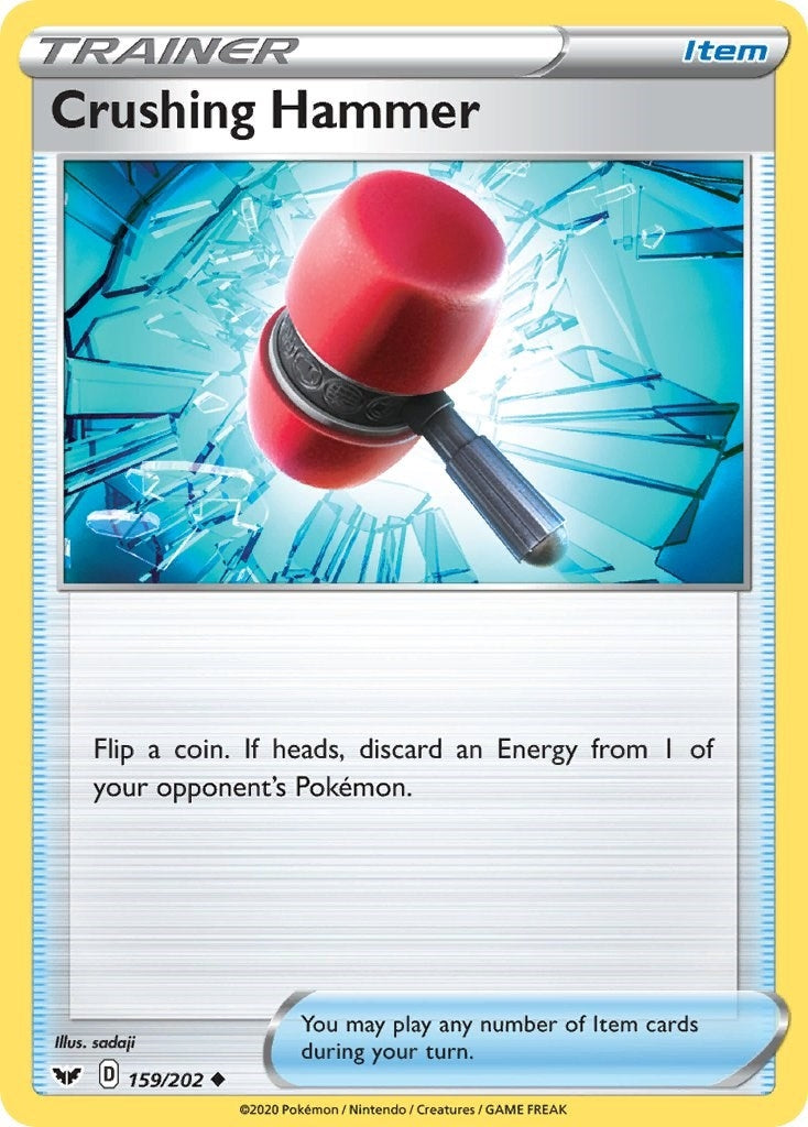 Image for Crushing Hammer (159/202) (SWSH01: Sword & Shield Base Set) (SWSH01) - Pokemon