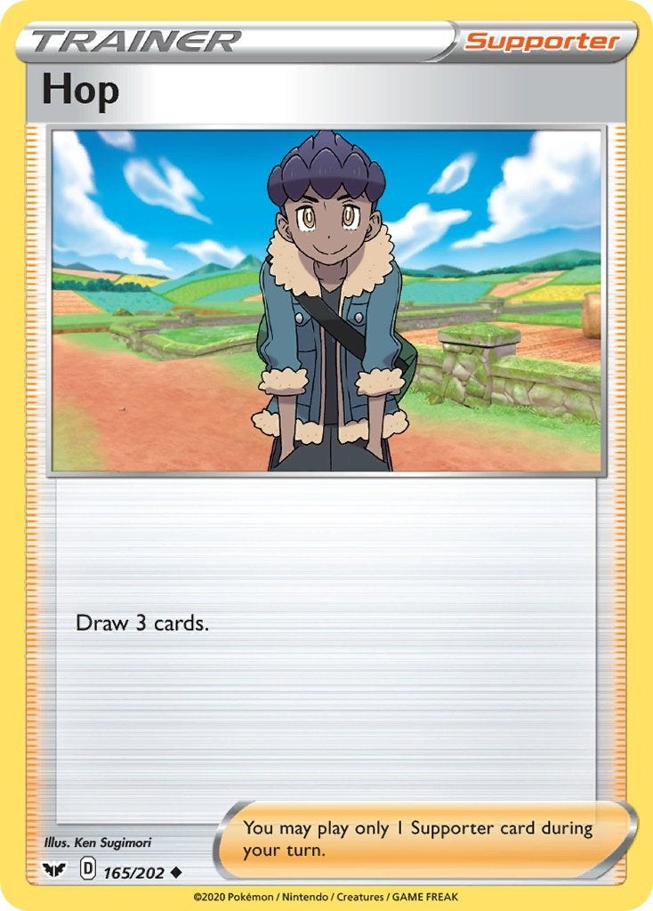 Image for Hop (165/202) (SWSH01: Sword & Shield Base Set) (SWSH01) - Pokemon