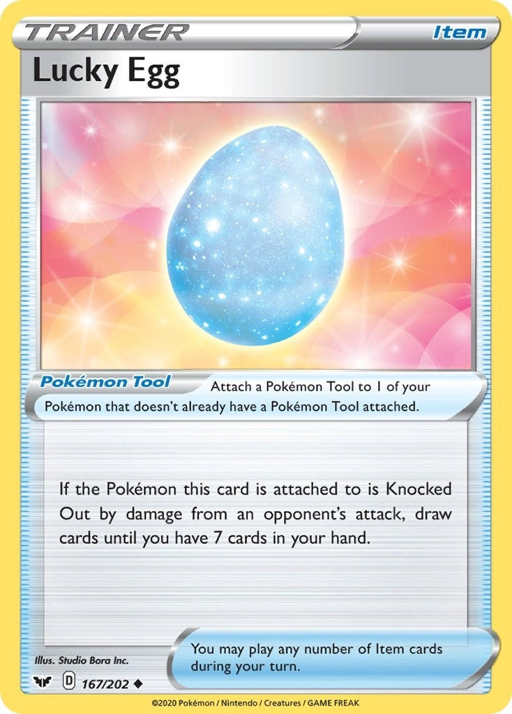 Image for Lucky Egg (167/202) (SWSH01: Sword & Shield Base Set) (SWSH01) - Pokemon