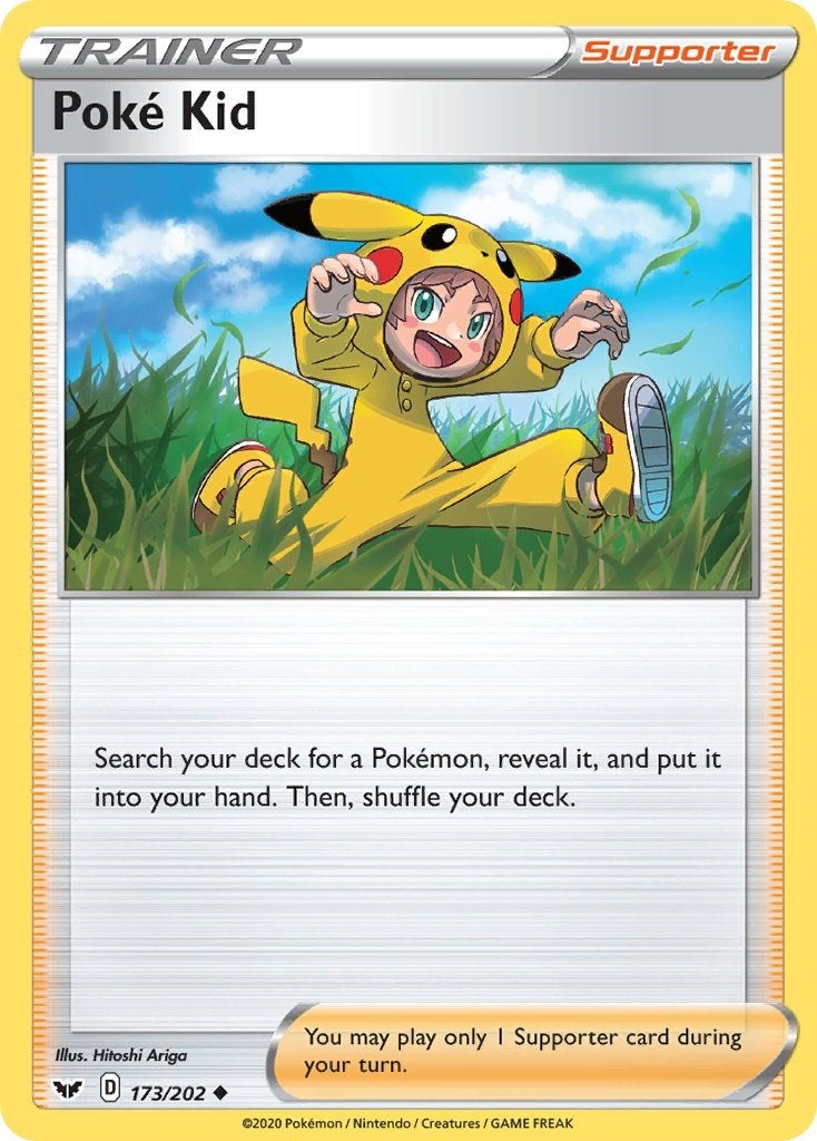 Image for Poke Kid (173/202) (SWSH01: Sword & Shield Base Set) (SWSH01) - Pokemon