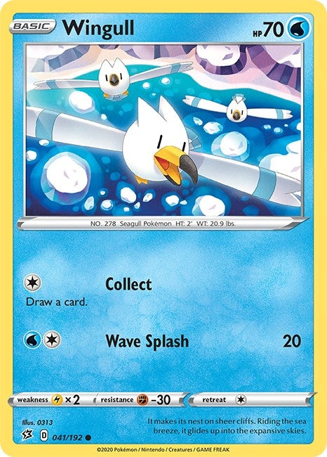 Image for Wingull (041/192) (SWSH02: Rebel Clash) (SWSH02) - Pokemon