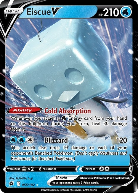 Image for Eiscue V (055/192) (SWSH02: Rebel Clash) (SWSH02) - Pokemon