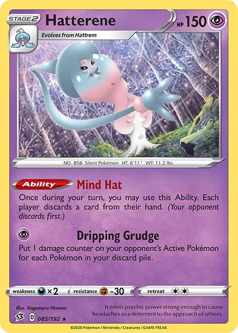Image for Hatterene (085/192) (SWSH02: Rebel Clash) (SWSH02) - Pokemon