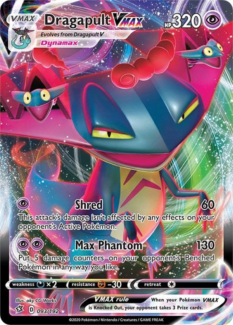 Image for Dragapult VMAX (093/192) (SWSH02: Rebel Clash) (SWSH02) - Pokemon
