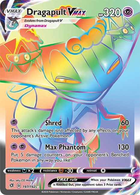 Image for Dragapult VMAX (Secret) (197/192) (SWSH02: Rebel Clash) (SWSH02) - Pokemon