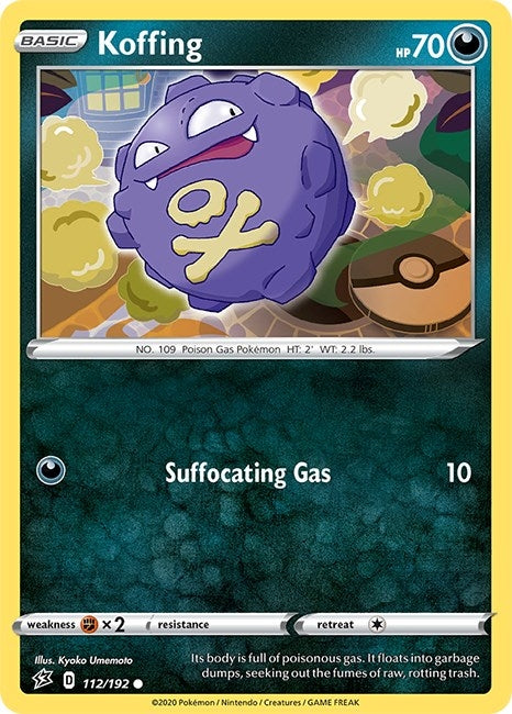 Image for Koffing (112/192) (SWSH02: Rebel Clash) (SWSH02) - Pokemon