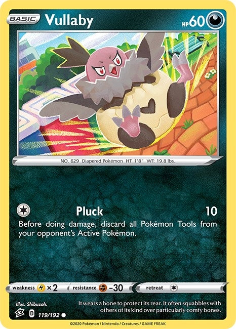 Image for Vullaby (119/192) (SWSH02: Rebel Clash) (SWSH02) - Pokemon
