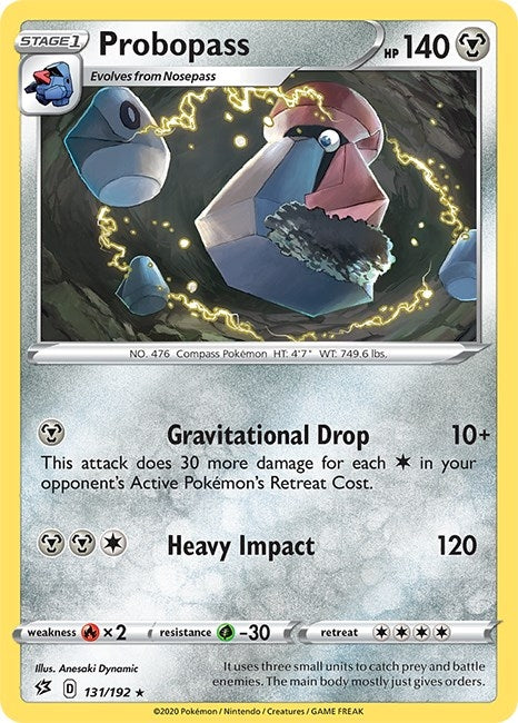 Image for Probopass (131/192) (SWSH02: Rebel Clash) (SWSH02) - Pokemon