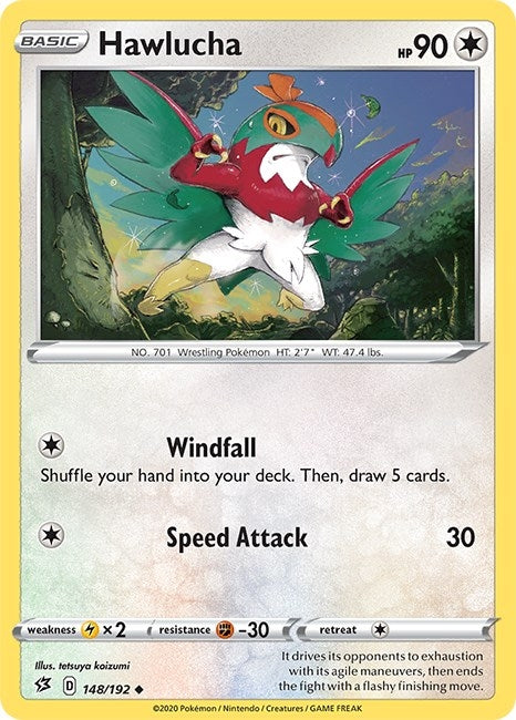 Image for Hawlucha (148/192) (SWSH02: Rebel Clash) (SWSH02) - Pokemon