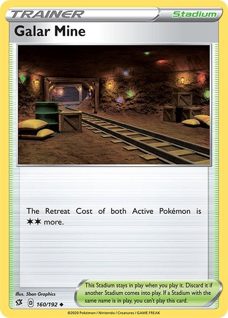 Image for Galar Mine (160/192) (SWSH02: Rebel Clash) (SWSH02) - Pokemon