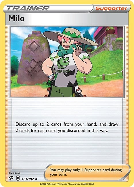 Image for Milo (161/192) (SWSH02: Rebel Clash) (SWSH02) - Pokemon